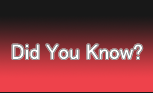 Did You Know?